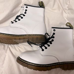 white air walk Dr. martins